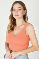 NIKIBIKI Reversible Herringbone Tank Top-Tanks-Rae Collective, Women's Online Fashion Boutique Located in Phoenix, Arizona (Scottsdale Area)