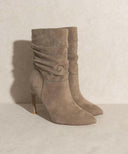 Slim Heel Slouch Boots-Booties-Rae Collective, Women's Online Fashion Boutique Located in Phoenix, Arizona (Scottsdale Area)
