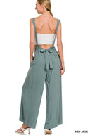 No Strings Attached Suspender Jumpsuit-Jumpsuits & Rompers-Krush Kandy, Women's Online Fashion Boutique Located in Phoenix, Arizona (Scottsdale Area)