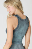 NIKIBIKI High Neck Crop Top-Tanks-Krush Kandy, Women's Online Fashion Boutique Located in Phoenix, Arizona (Scottsdale Area)