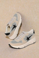 The Rowan Star Sneakers, Taupe-Sneakers-Rae Collective, Women's Online Fashion Boutique Located in Phoenix, Arizona (Scottsdale Area)