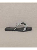 The Bonnie | Strappy Rhinestone Summer Sandal-Sandals-Rae Collective, Women's Online Fashion Boutique Located in Phoenix, Arizona (Scottsdale Area)