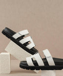 The Nice White | Bold and Comfortable Sandal-Sandals-Rae Collective, Women's Online Fashion Boutique Located in Phoenix, Arizona (Scottsdale Area)