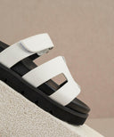 The Nice White | Bold and Comfortable Sandal-Sandals-Rae Collective, Women's Online Fashion Boutique Located in Phoenix, Arizona (Scottsdale Area)