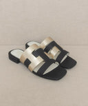 The Parker | Architectural Flat Summer Sandal-Sandals-Rae Collective, Women's Online Fashion Boutique Located in Phoenix, Arizona (Scottsdale Area)