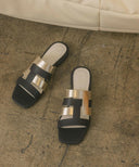 The Parker | Architectural Flat Summer Sandal-Sandals-Rae Collective, Women's Online Fashion Boutique Located in Phoenix, Arizona (Scottsdale Area)