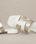 The Parker | Architectural Flat Summer Sandal-Sandals-Rae Collective, Women's Online Fashion Boutique Located in Phoenix, Arizona (Scottsdale Area)