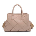 Phoebe Woven Satchel-Purses & Bags-Krush Kandy, Women's Online Fashion Boutique Located in Phoenix, Arizona (Scottsdale Area)