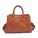 Phoebe Woven Satchel-Purses & Bags-Krush Kandy, Women's Online Fashion Boutique Located in Phoenix, Arizona (Scottsdale Area)