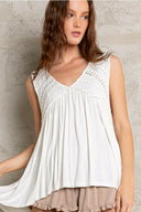 Dreamy Days Babydoll Tank Top-Tanks-Rae Collective, Women's Online Fashion Boutique Located in Phoenix, Arizona (Scottsdale Area)