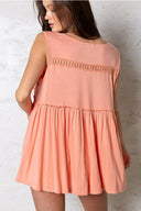 Dreamy Days Babydoll Tank Top-Tanks-Rae Collective, Women's Online Fashion Boutique Located in Phoenix, Arizona (Scottsdale Area)