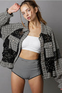 Daring to Be Balloon Sleeved Jacket-Jackets-Rae Collective, Women's Online Fashion Boutique Located in Phoenix, Arizona (Scottsdale Area)
