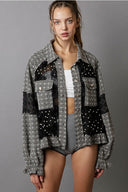 Daring to Be Balloon Sleeved Jacket-Jackets-Rae Collective, Women's Online Fashion Boutique Located in Phoenix, Arizona (Scottsdale Area)