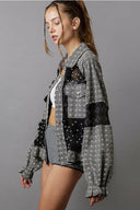 Daring to Be Balloon Sleeved Jacket-Jackets-Rae Collective, Women's Online Fashion Boutique Located in Phoenix, Arizona (Scottsdale Area)