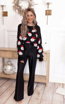 Holiday Santa Party Sweater | S-2X-Sweaters-Rae Collective, Women's Online Fashion Boutique Located in Phoenix, Arizona (Scottsdale Area)