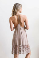 T-Back Midi Lace Slips-Dresses-Krush Kandy, Women's Online Fashion Boutique Located in Phoenix, Arizona (Scottsdale Area)