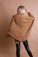Bat Sleeve Knit Cardigan-Cardigans-Krush Kandy, Women's Online Fashion Boutique Located in Phoenix, Arizona (Scottsdale Area)