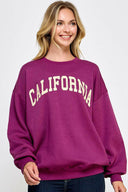 California Crewneck 2-Sweatshirts-Rae Collective, Women's Online Fashion Boutique Located in Phoenix, Arizona (Scottsdale Area)