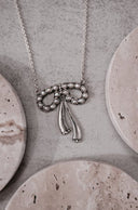 Adelaide's Bow Necklace-Chain Necklaces-Rae Collective, Women's Online Fashion Boutique Located in Phoenix, Arizona (Scottsdale Area)