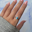 Azure Summit Larimar Ring