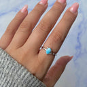 Ocean Crest Larimar Ring