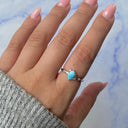 Ocean Crest Larimar Ring