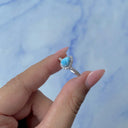 Celestial Tide Larimar Ring