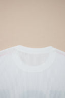 Stars & Freedom Ribbed Graphic Tee