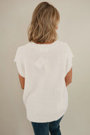 Lucky Charm Crochet Horseshoe Top
