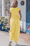 Butter Bliss Cropped Lounge Set