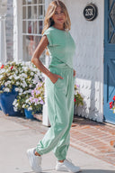 Butter Bliss Cropped Lounge Set