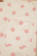 Parisian Charm Polka Dot Straight Leg Pants