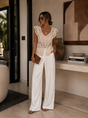 Lace Darling Boho Knit Top