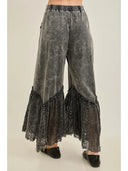 Lace Drift Boho Wideleg Pants