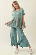 Latte Flow Ruffle Lounge Pants