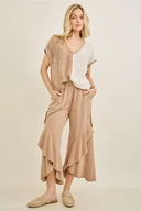 Latte Flow Ruffle Lounge Pants
