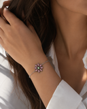 Lavender Bloom Charm Bracelet S.No 2