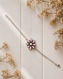 Lavender Bloom Charm Bracelet S.No 2