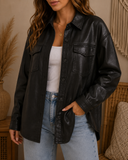 Leather Shacket