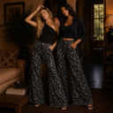 Leilani Floral Denim Pants