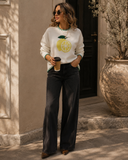 Limoncello Glow Sweater