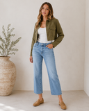 Lost Mid Rise True Straight Jeans - Medium