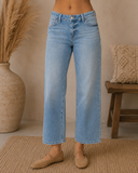 Lost Mid Rise True Straight Jeans - Medium