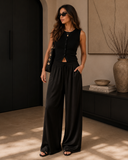 Luxe Satin Flow Pants