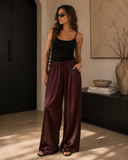 Luxe Satin Flow Pants