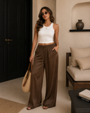 Luxe Satin Flow Pants