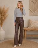 Luxe Ribbed Long Sleeve Crew Sweater