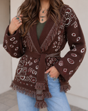 Maisie Fringe Coat