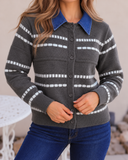 Marnie Stripe Knit Cardigan
