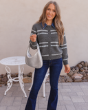 Marnie Stripe Knit Cardigan